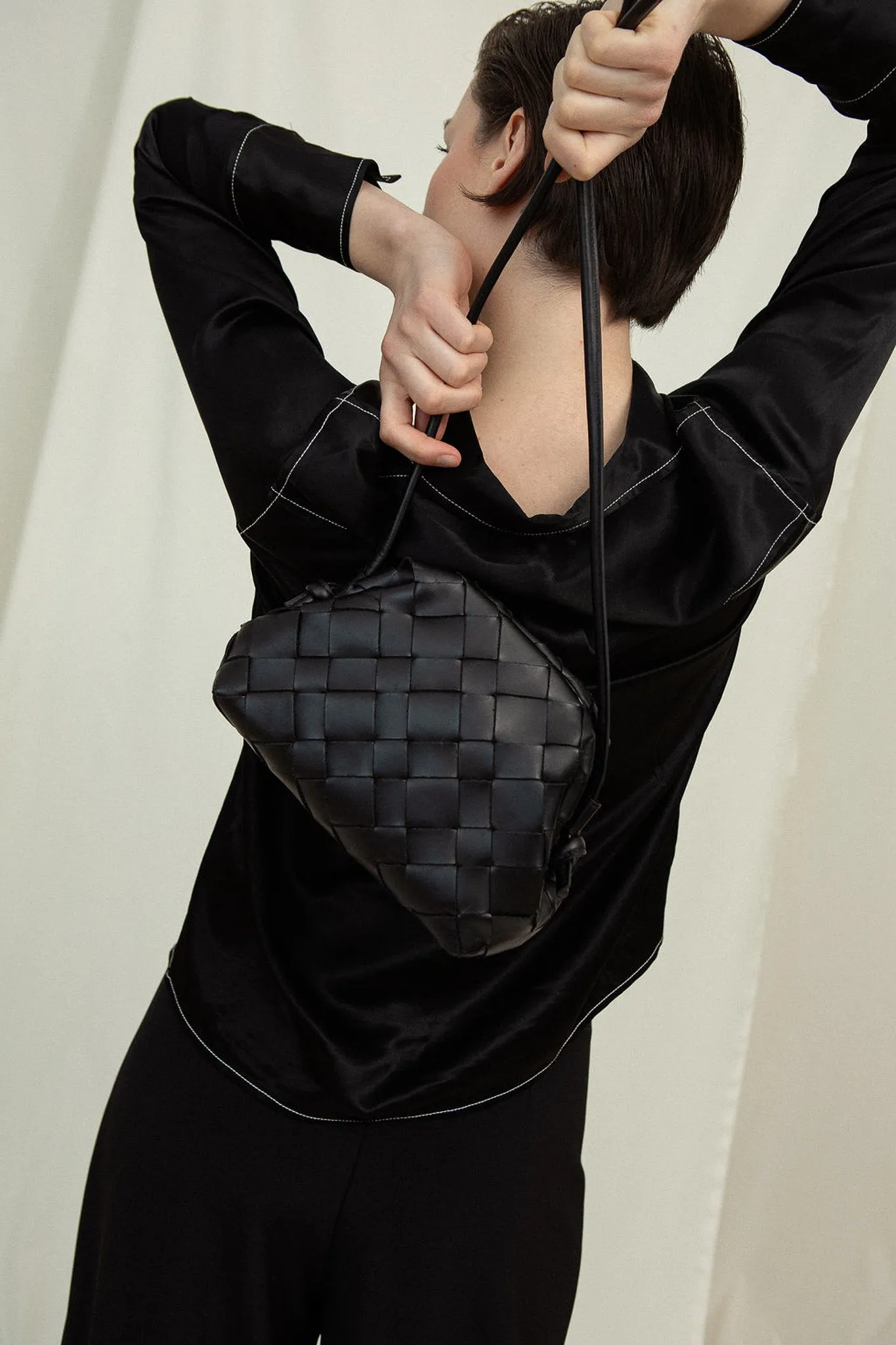AIMEE Black Clutch
