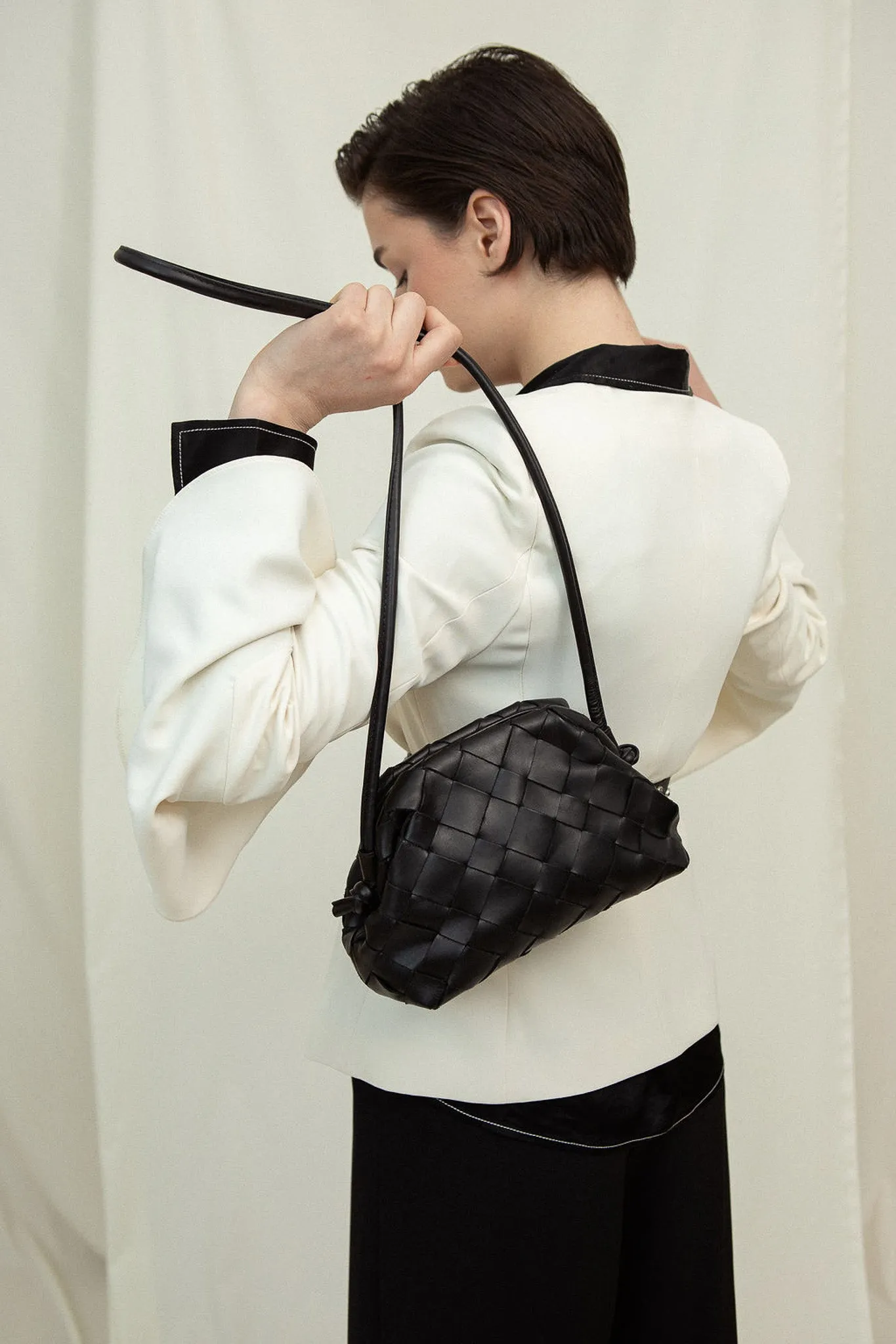 AIMEE Black Clutch