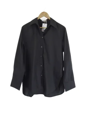 Amelius 'Blythe' Black Button Down Shirt S/M | BNWT