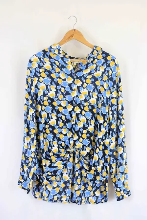 Capture Yellow And Blue Top 18
