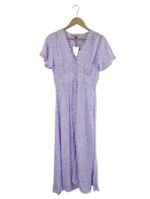Cartel & Willow 'Peri' Lilac Spotted Pattern Dress S | BNWT