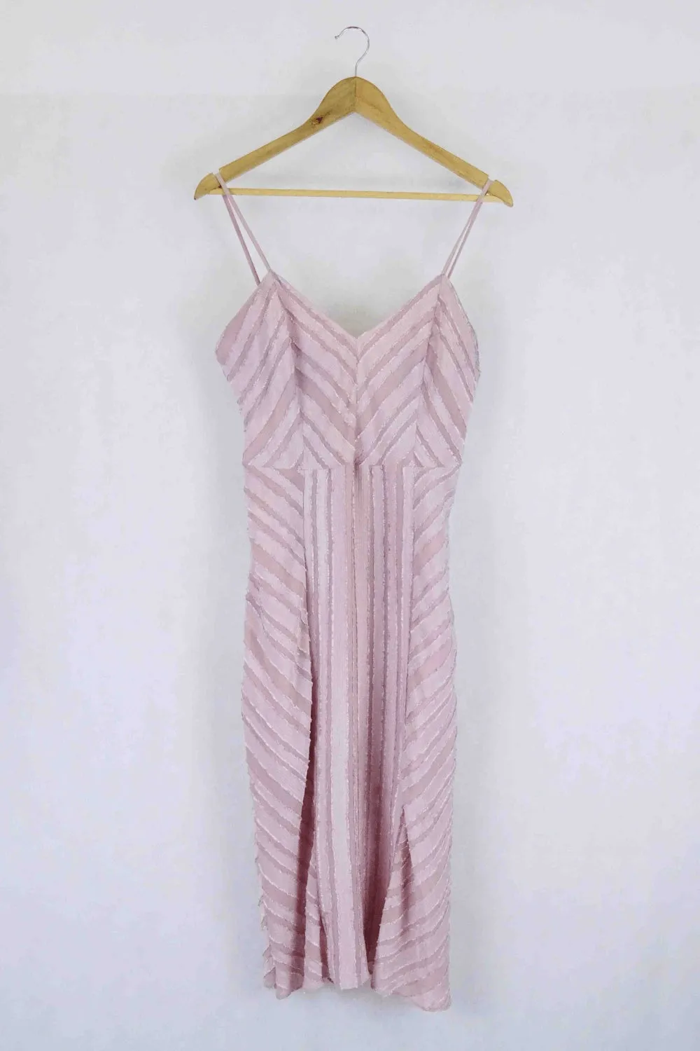 Chancery Musk Pink Lace Dress 14