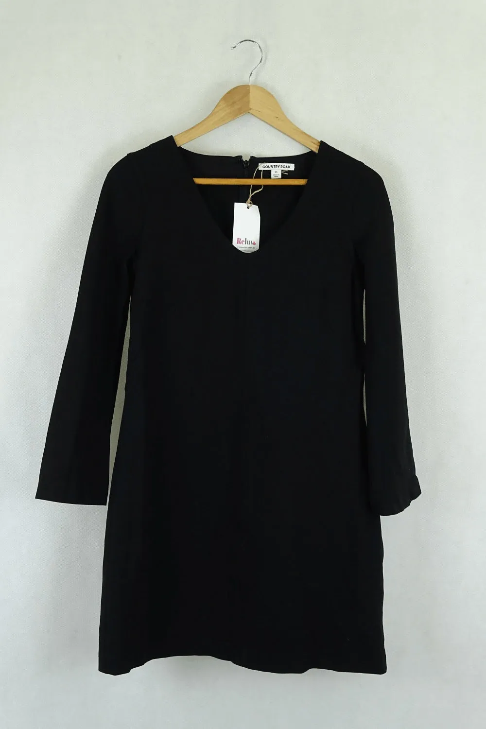 Country Road Black Dress XS