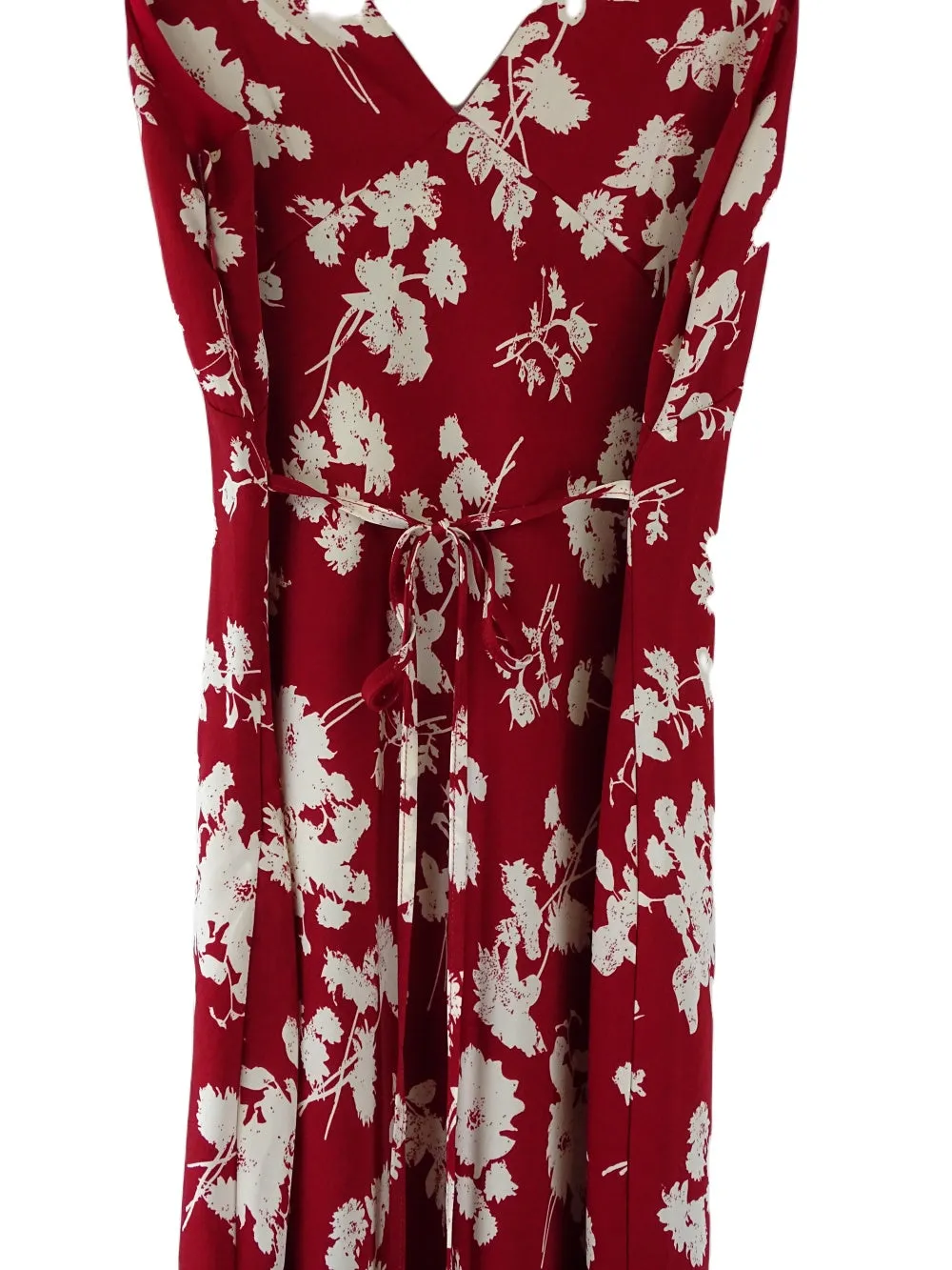 Into Red And White Dress 14