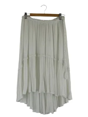 Isle Of Mine White Midi Skirt S/M