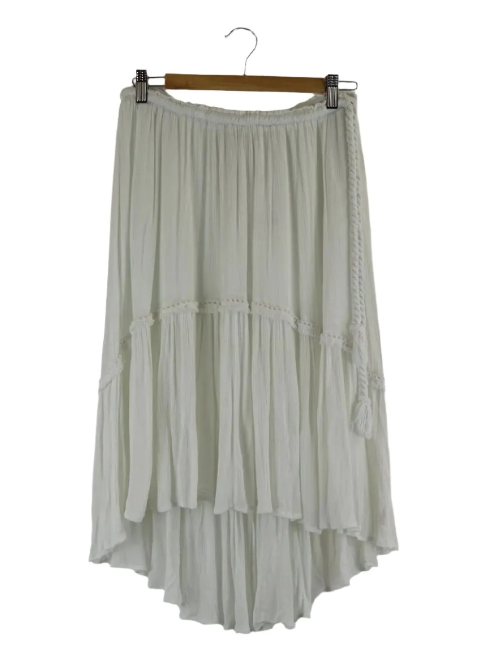 Isle Of Mine White Midi Skirt S/M