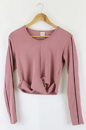 Jaggad Pink Long Sleeve Top L