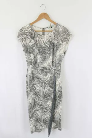Kate Slyvester Grey Dress 8