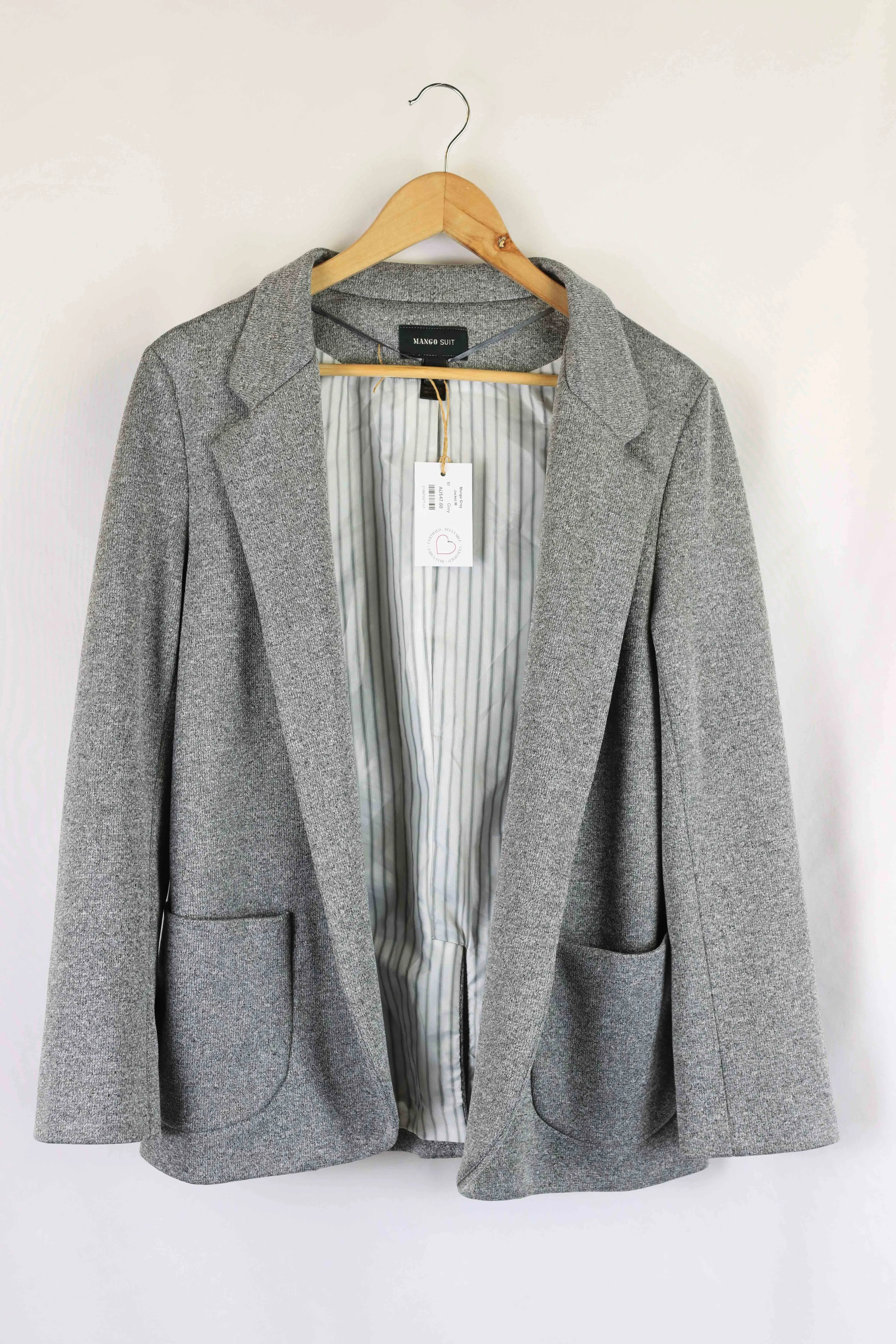 Mango Grey Jacket M