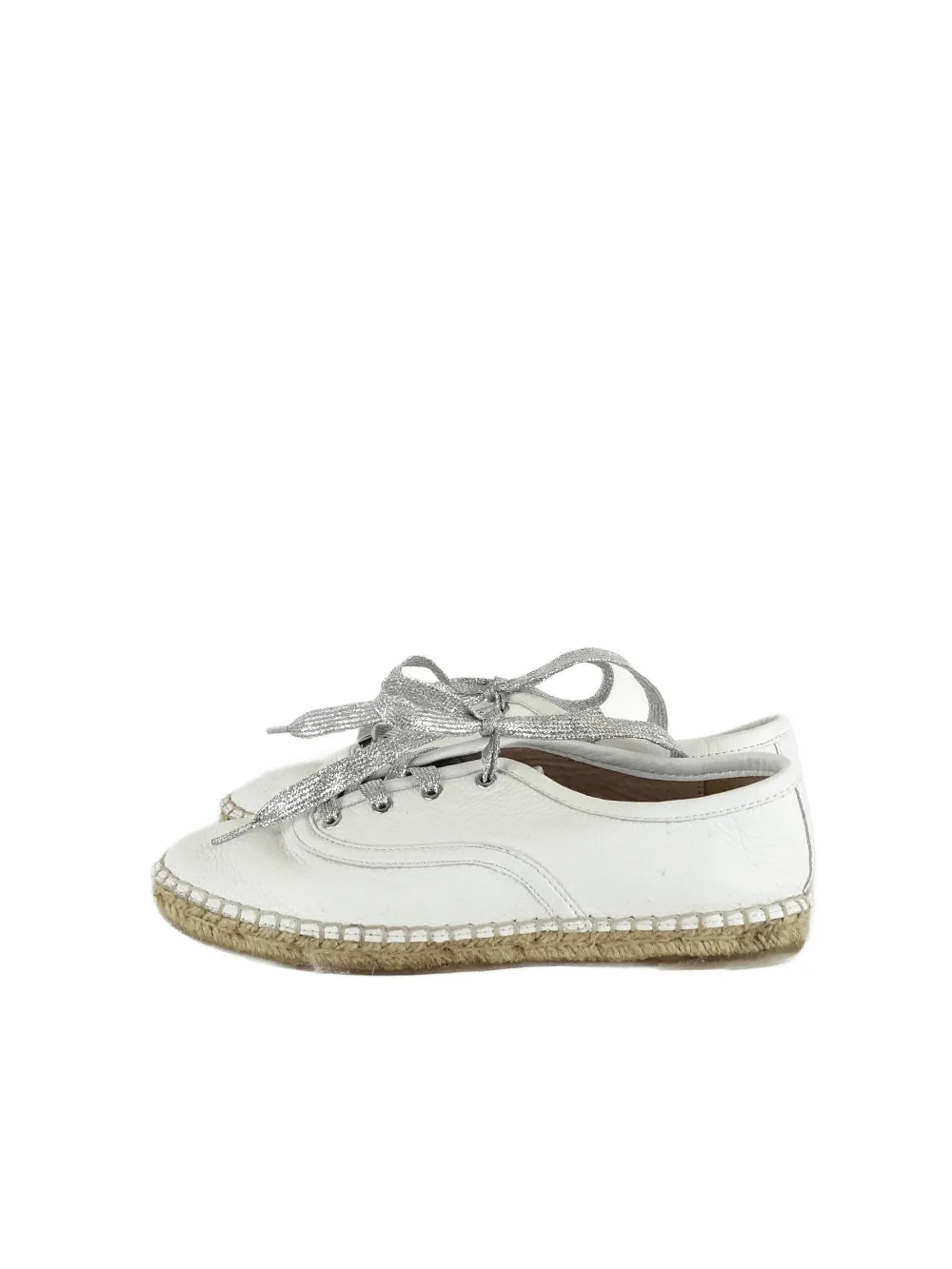 Mimco White Espadrille Sneakers AU/US 5 (EU 36)