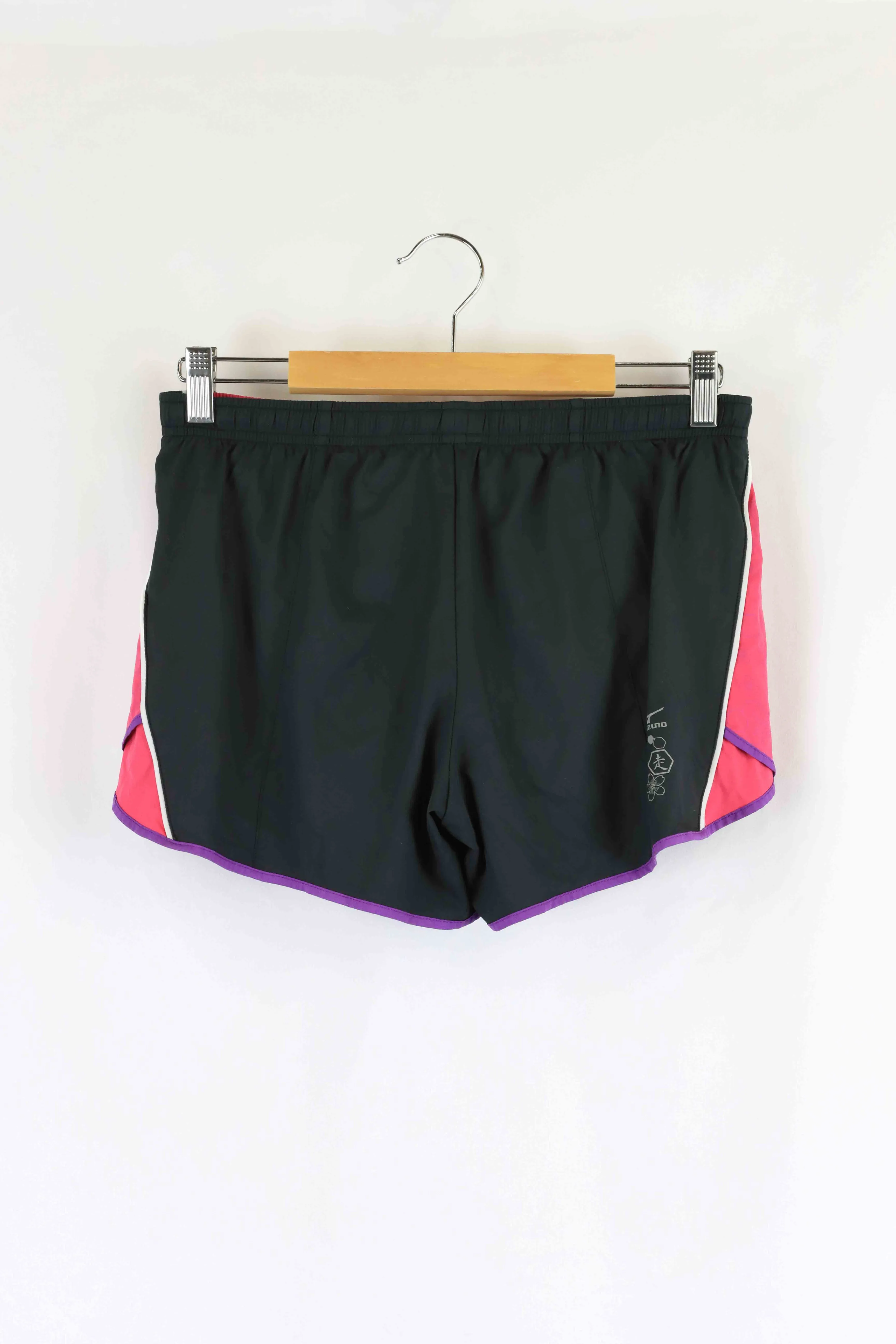 Mizuno Pink Black Shorts S