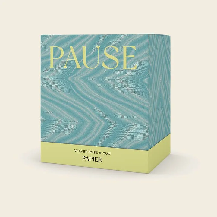 Pause Candle - Velvet Rose & Oud