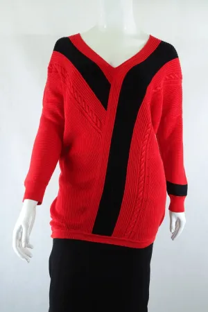 Rag And Bone Red Knit S