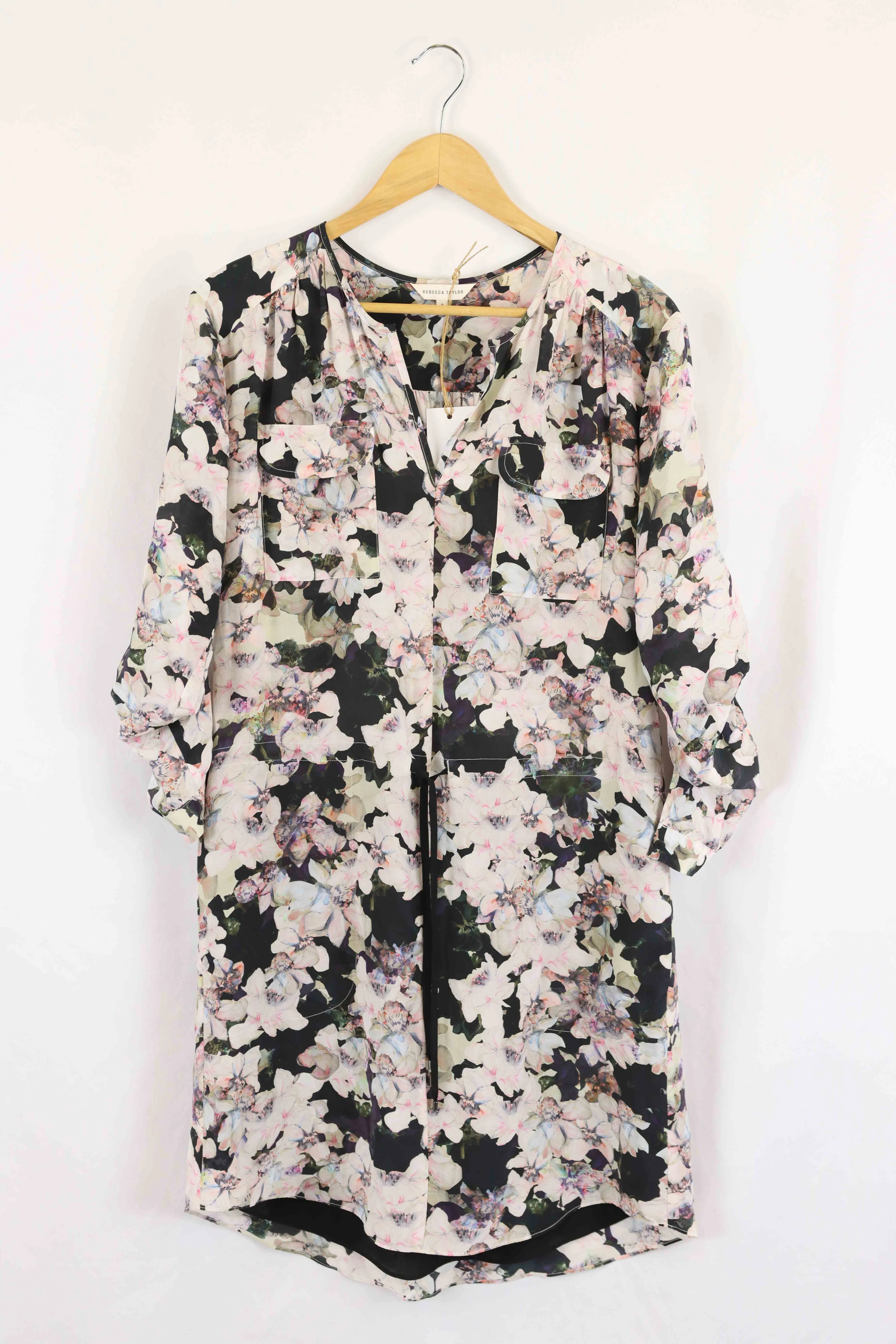 Rebecca Taylor Floral Dress M
