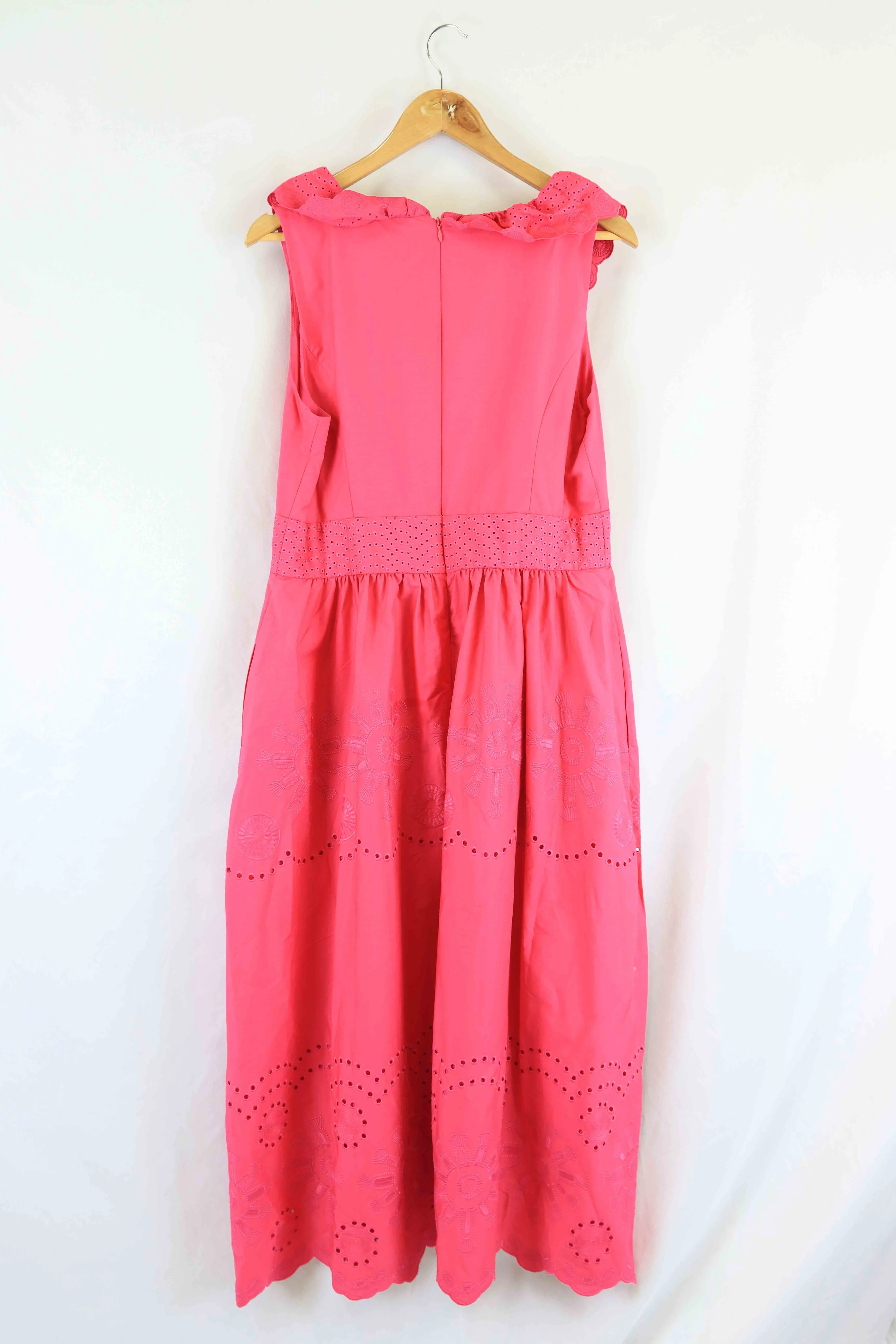 Review X Cungella Art Pink Dress 14 BNWT