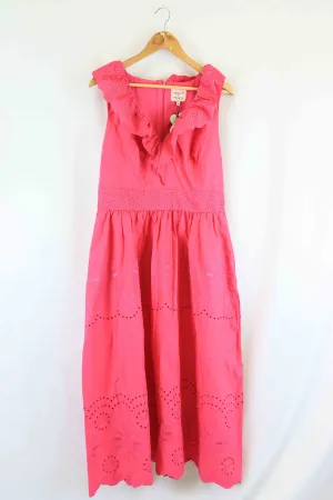 Review X Cungella Art Pink Dress 14 BNWT