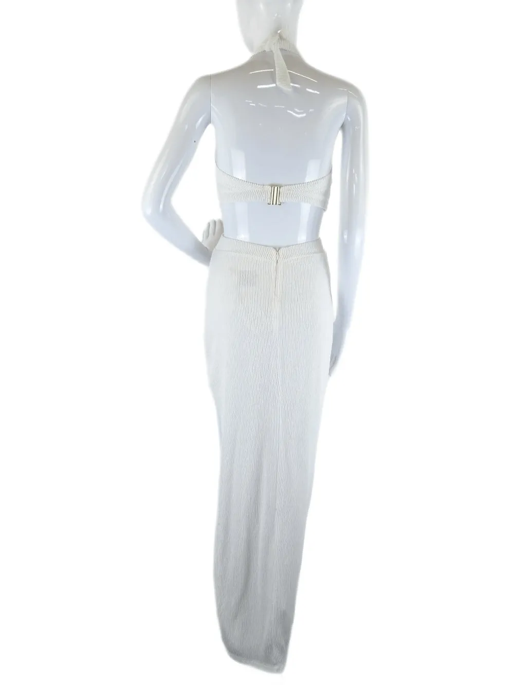 Rumer The Label 'Cassidy' White Maxi Dress XS