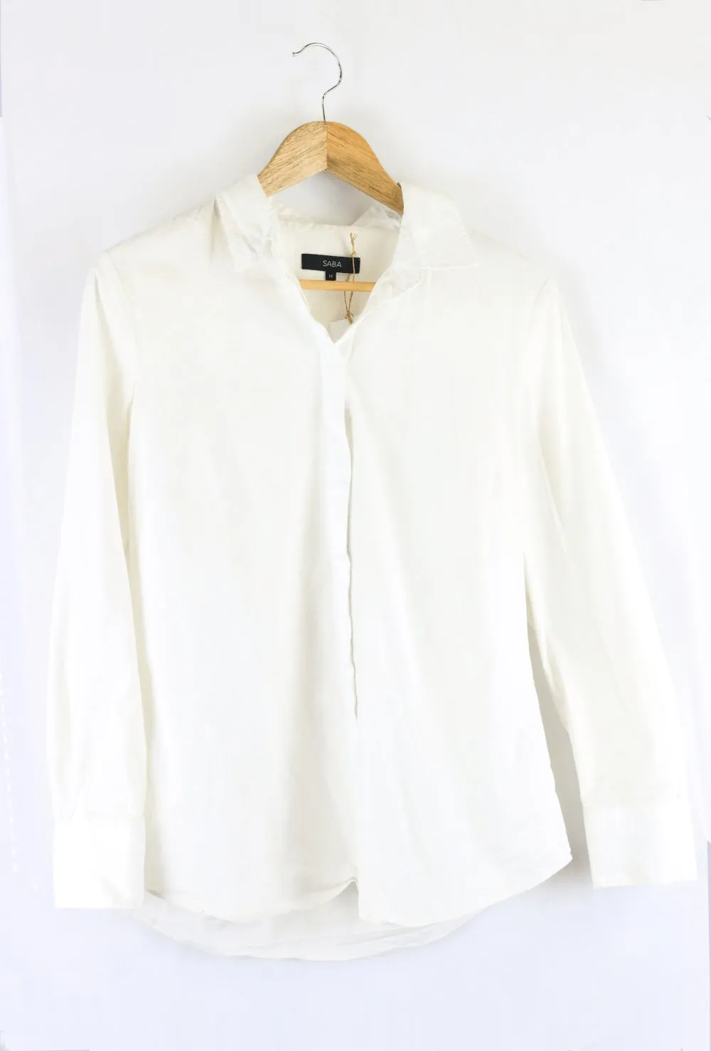 Saba White Long Shirt 14
