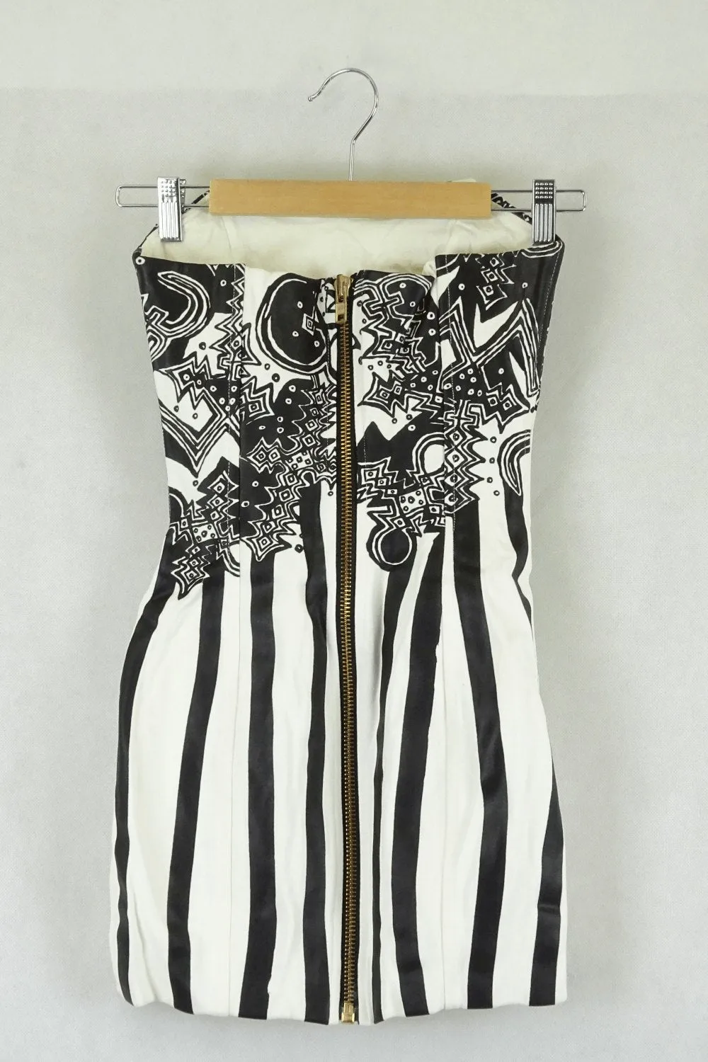 Sass & Bide Black And White Detailed Dress 6