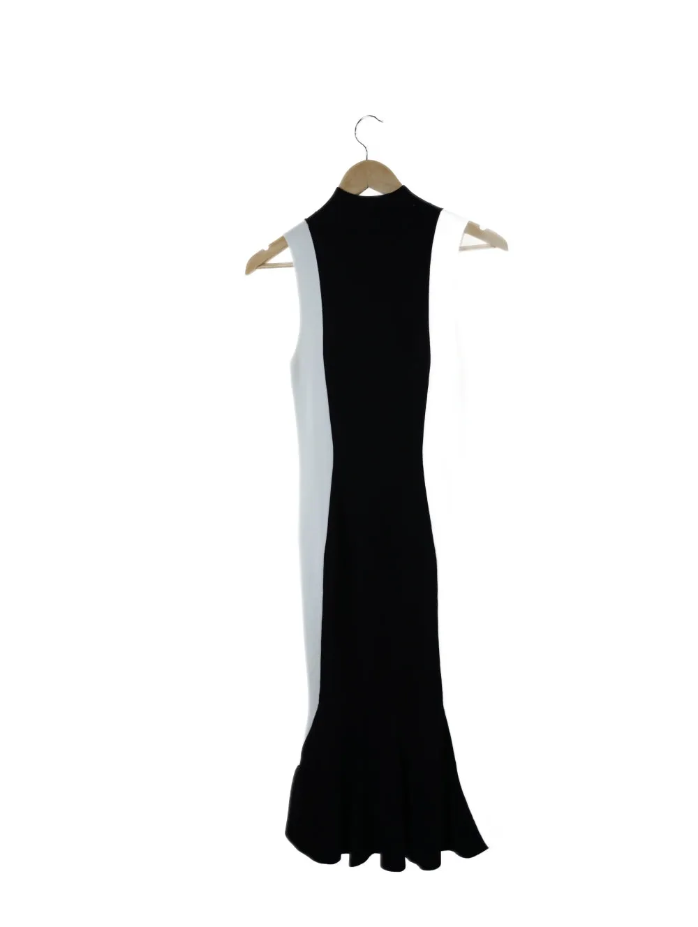 Sheike Black and White Bodycon Dress M BNWT