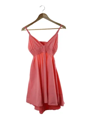 Sheike Coral Pink Sundress with Open Back 10