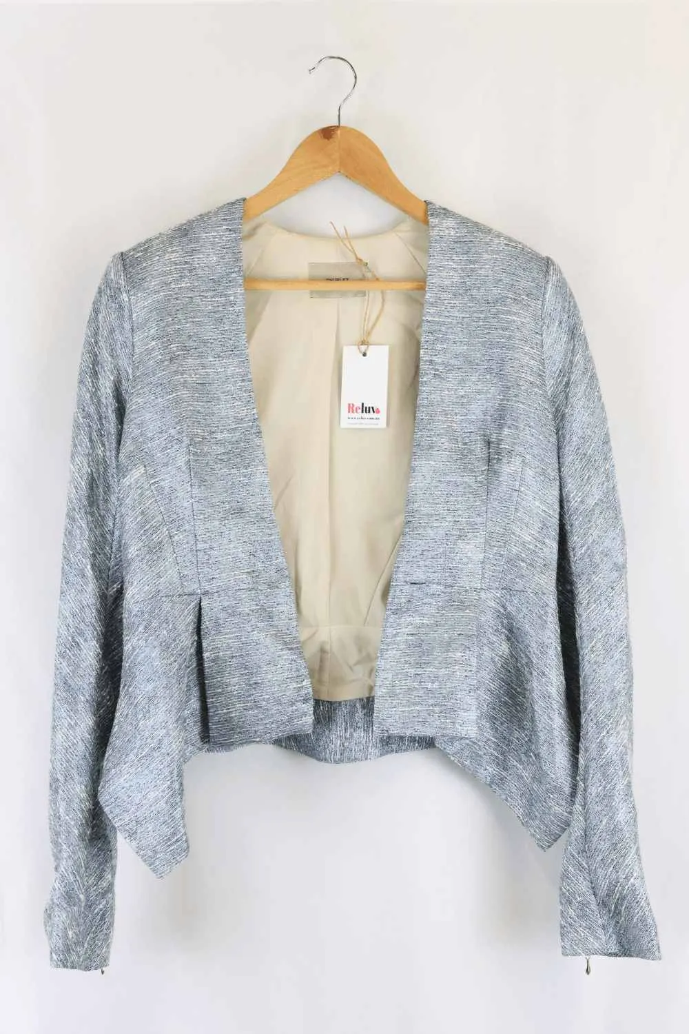 Thurley Woven Silver Jacket 10