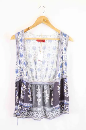 Tigerlily Multi Printed Wrap Top 8