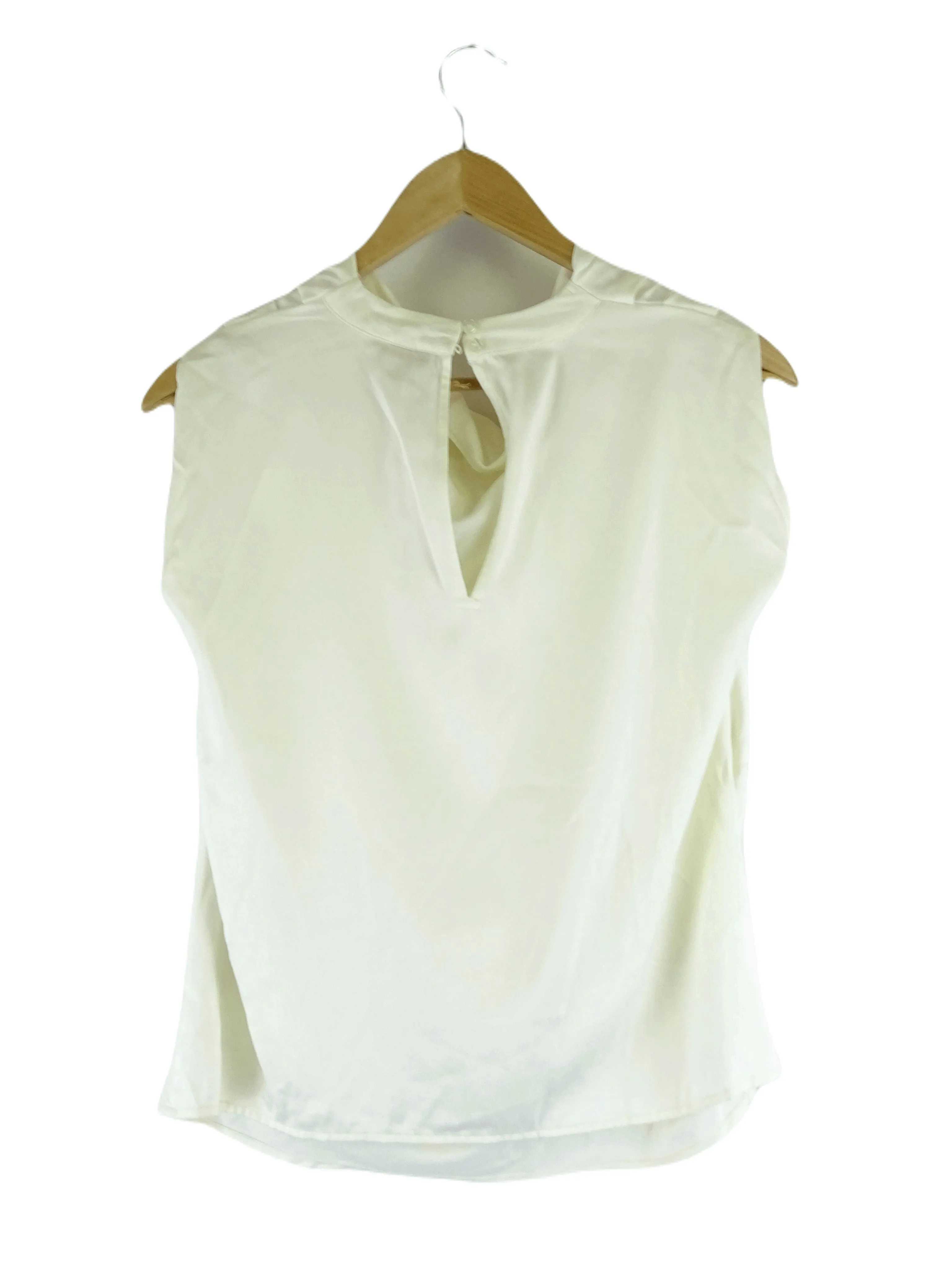Vero Moda Cowl Neck White Top S
